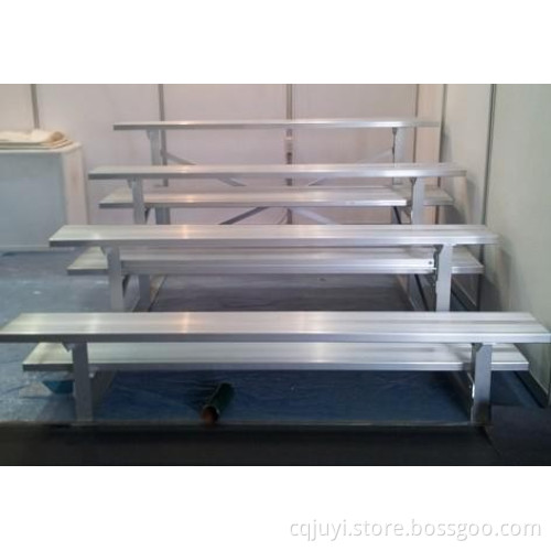 JY-717 Factory Price Outdoor furniture Dismounting folding aluminum portable Bleacher stage sports grandstand